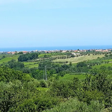 With Sea And Mountain Views In 80 M² Canosa Sannita